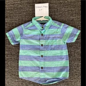 Children’s Place, 2T, blue/green color